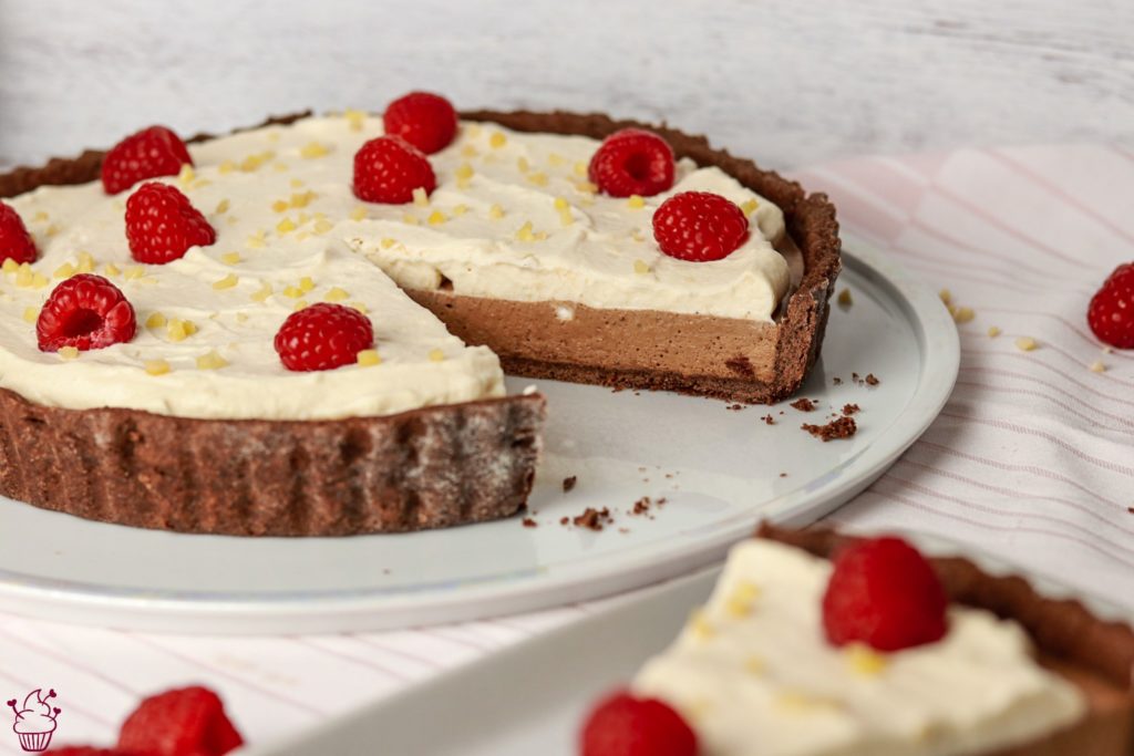 Schoko-Baileys-Tarte – Sahnehäubchen