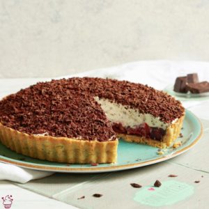 Read more about the article Stracciatella-Kirsch-Kuppeltarte